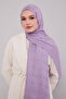 Light Lilac Tuğra Pattern Grazia Shawl - 2
