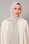 Light Khaki Plain Trend Shawl - 3