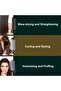 NEW Blowing Brush, Hair Dryer Brush Styler and Volumizer 3 Modes Lightweight 3 in 1 Ionic Hot Air Br - 5