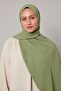 Pistachio Green Plain Trend Shawl - 2