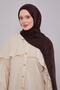 Bitter Brown Geometric Pattern Grazia Shawl - 3