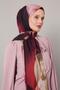 Red Abstract Pattern Love Shawl - 2