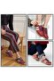 Unisex Side Stripe Lace-Up Walking Sneakers - 3