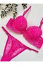 SET SUTIEN PUSH UP NEON ROZ