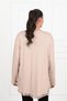 Women's Plus Size Blouse with Guipure Lace Detail on Skirts 1386-23 - 5