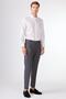Men's Slim Fit Pointed Collar Gray Suit - 6
