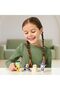 Halloween Figure 4-Pack - 2.5" Poseable Figures of Bluey, Bingo, Chloe & Lucky in Costumes Wit - 4
