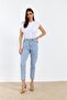 Leo 90's Dora Mom Fit Snow Wash Women's Jeans - 3