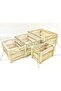 Makeup Toy Wooden Storage Crate Box Wooden Storage Box Wooden Storage Crate Nesting Wood Crates Wood - 7