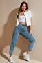 Alexandra Snow Wash Mom Jeans High Waist Mom Jeans Beeke10001