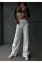 High Waist Palazzo Women's Jean Pants - 2