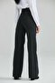 Olivia- Fadeless Black Lycra Wide Leg Jeans - Loose Wide Leg Jeans (Super High)