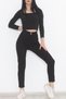 High Waist Super Lycra Recovery Featured Jeans Black Skinny Skinny Leg Jeans - 11918 - 5
