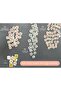 Decal Wall Board with Magnets Kit | Magnetic Chalkboard and Whiteboard with 110 Letters & - 6