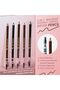 Double-Sided Wooden Eyebrow Pencil - Smudge-Proof, Cruelty-Free (Indian Red, 1.3g) - 8