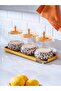 Ortigia 4-Piece Glass Tray Set