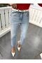 Snow Wash Boyfriend Jean Trousers - 4
