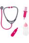 Doctor Set 93878AA Doctor Doll Interactive Baby Sound Red Cheeks Lots of Accessories Pi - 4
