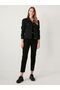 Women's Non-Fading Black Super High Waist Comfort Lycra Mom Denim Trousers Jeans - 2
