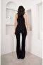 High Waist Flared Jeans Black Lycra Stretch Jeans Trousersjean - 4