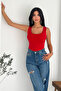 Women's V-Neck Sleeveless Fitted Office & Daily Use Blouse - 4
