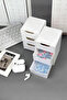 Lini̇ 3 Piece Mini Organizer – 3 Drawer Organizer Set Jewelry, Hobby and Small Accessories Box - 5