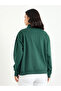 Solid Regular Fit Half Zip Sweatshirt - 5