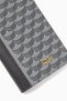 Etendard Scale Canvas Passport Cover with Cowhide and Colorful Edge Detail - 4