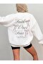 Unisex Fear over Faith Printed Oversize Sweatshirt