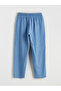 Indigo Elastic Waist Carrot Fit Women's Jean Pants - 7