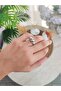 Women's Curved Twist Model Ring - 2