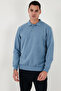 Cotton Blend Regular Fit Polo Collar Sweater Men's Polo Collar Sweater 456223 - 4