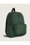 Old Skool Grom Check Backpack Teenager Green Backpack Vn000J3Ken61 - 3