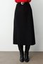 Midi Skirt with Waist Belt - 4