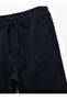 Basic Sweatpants with Raised Pocket Detail and Elastic Waist - 3