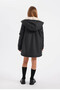 Water Repellent Hooded Black Girl's Raincoat & Windbreaker C5229A8/Bk27 - 8