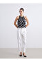 Black Halter Neck Polka Dot Blouse - 2
