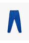 بنطال رياضي للأولاد من Şardonlu Basic Jogger Saks 6Wkb40048Tk - 2