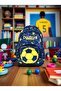 Primary School Orthopedic Waterproof 3 Compartment Primary School Boy's Backpack with Water Bottle - 6