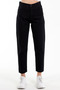 Mila Phoebe Black High Waist Mom Jeans Boyfriend - 2