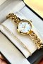 Women's Wristwatch Chain Steel Cord Small Case Gift Box and Bracelet Gift.Hm27128S011 - 2