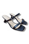Black Goblet Heeled Women's Sandals - 8