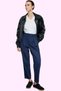 Women's Fashion High Waist Carrot Shape Pants Cotton Daily Use Summer