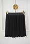 Women's Hijab Black Elastic Pleated Inner Skirt