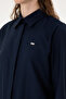Women's Navy Blue Long Sleeve Shirt 50299331-Vr033 - 7