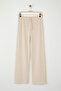Taş Yumoş Wide Leg/Geniş Paça Bağlama Detaylı Esnek Örme Pantolon TWOAW26PL00025 - 5