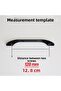 Metal Handle Furniture Kitchen Cabinet Drawer Cupboard Handles Door Handle Handle Black Color 128 mm - 4