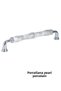 (12.8cm)-Porcelain Cabinet Drawer Bathroom Kitchen Furniture Handle Handle Kulb Kulb Yakut128Mm-Stk7879