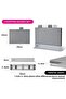 4-Piece Flexible Index Chopping Board Set With Stand Multicolour 29cm - 2