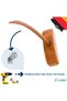 Window Lock 10 Pieces Rope Light Coffee Door and Window Safety Apparatus Safety Product Lock - 5
